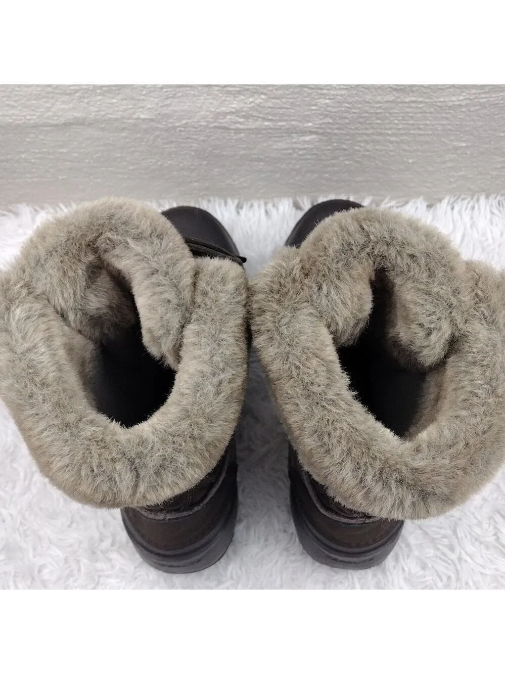 Columbia Techlite 200 Grams Thermolite Brown Suede Leather Waterproof Snow Boot